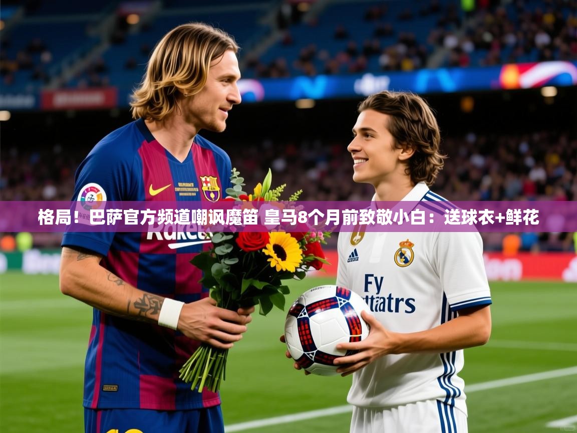 2025火狐体育网页版登录格局！巴萨官方频道嘲讽魔笛 皇马8个月前致敬小白：送球衣+鲜花  第1张