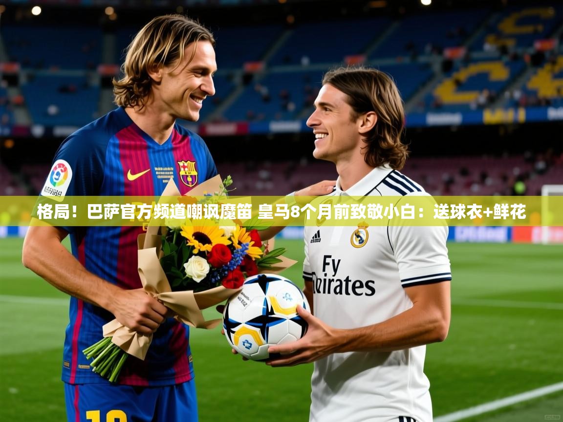 2025火狐体育网页版登录格局！巴萨官方频道嘲讽魔笛 皇马8个月前致敬小白：送球衣+鲜花  第4张